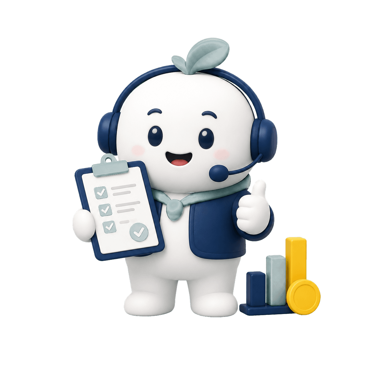 자금메이트 상담 친구 캐릭터
